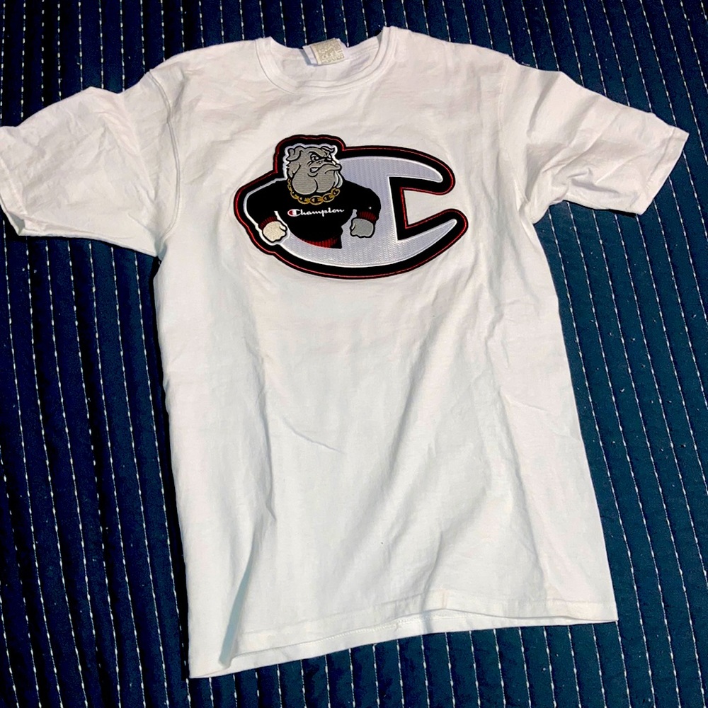 white champion shirt